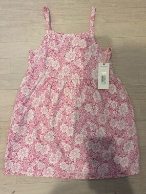Vineyard Vines Pink and White Floral Sundress for Girls. New with tags